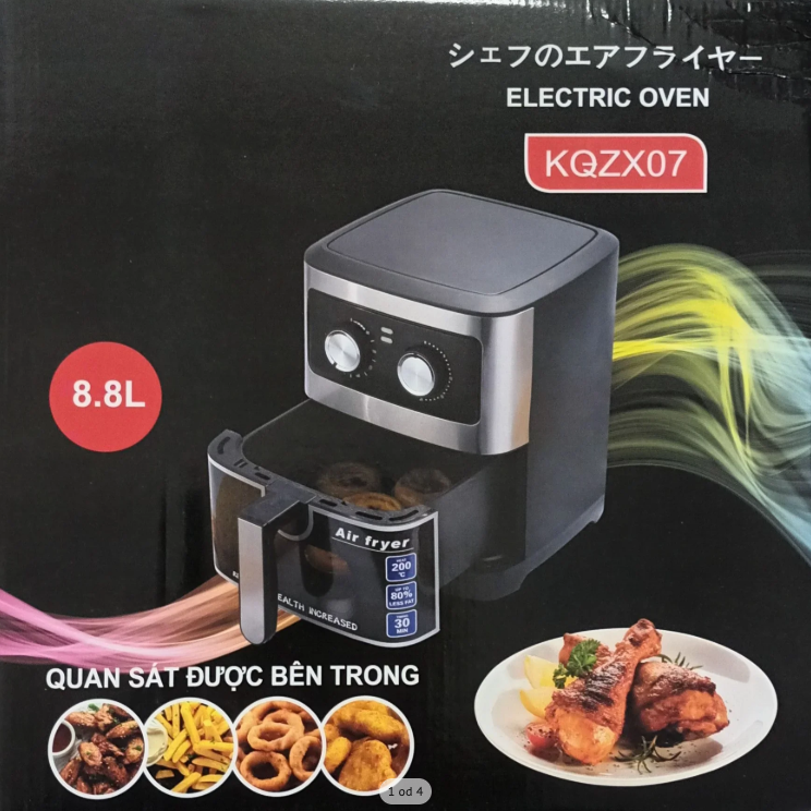 Friteza na vruć vazduh - Air Fryer 8,8 litara