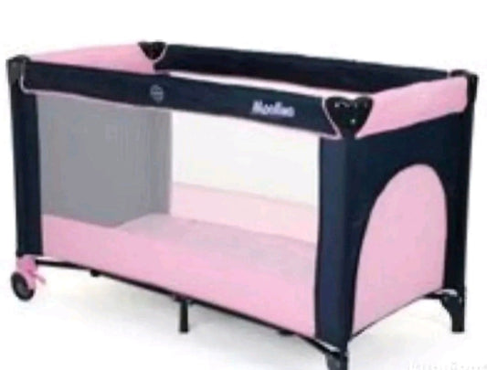 Prenosivi krevetac 2in1 za bebe decu do 4 god pokretni pink
