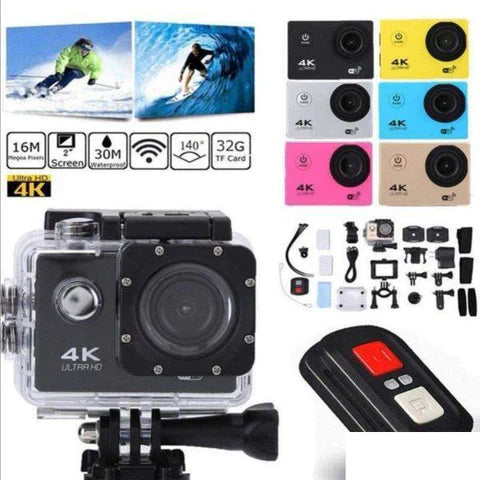 Akciona kamera Gopro 4K Ultra HD Sportska WiFi+Daljinski...