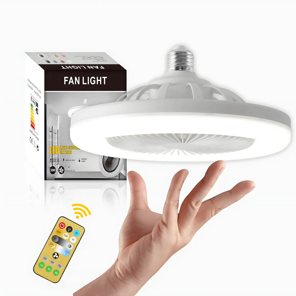 Led Luster sa ventilatorom