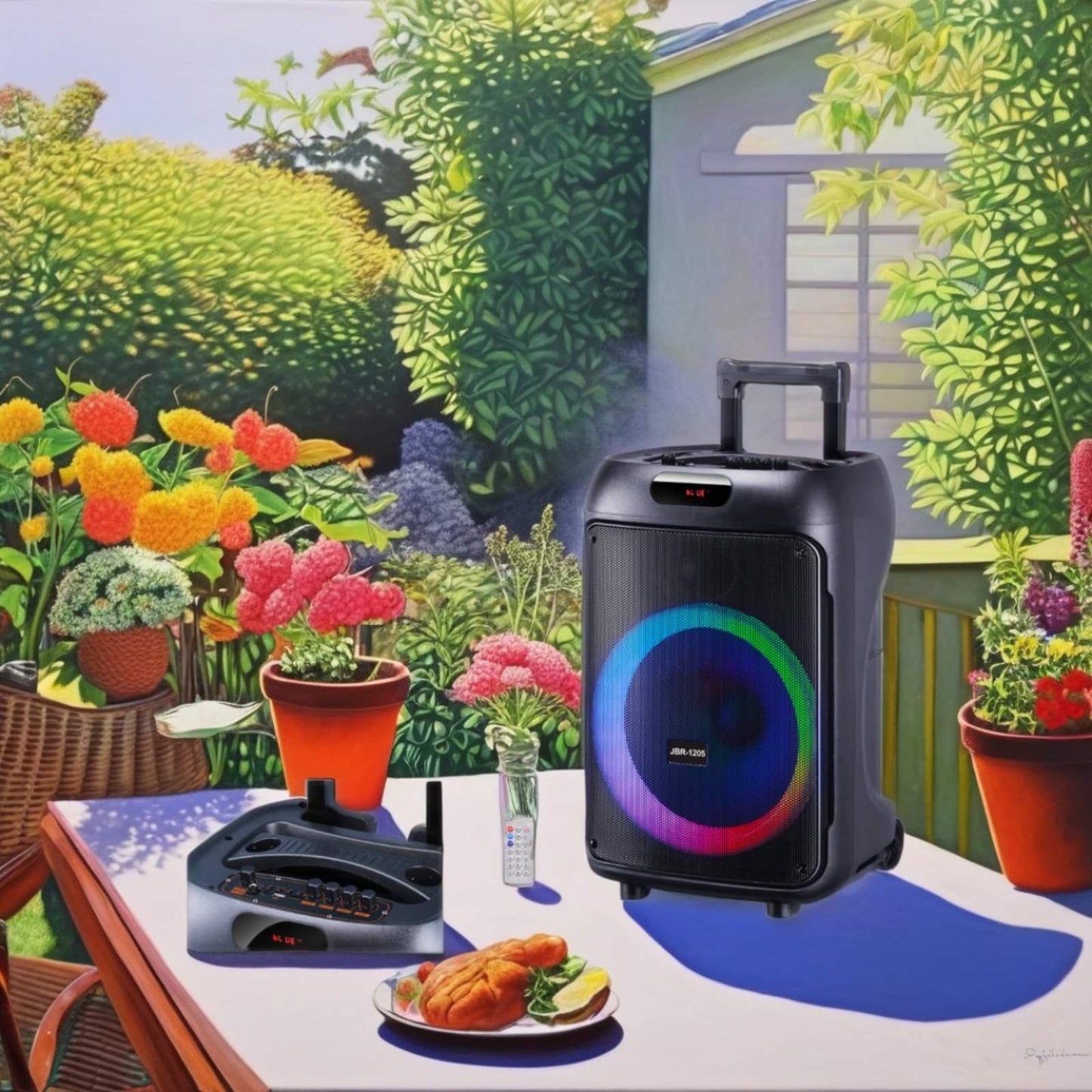 Zvucnik bluetooth sa 2 mikrofona ZQS 12148...