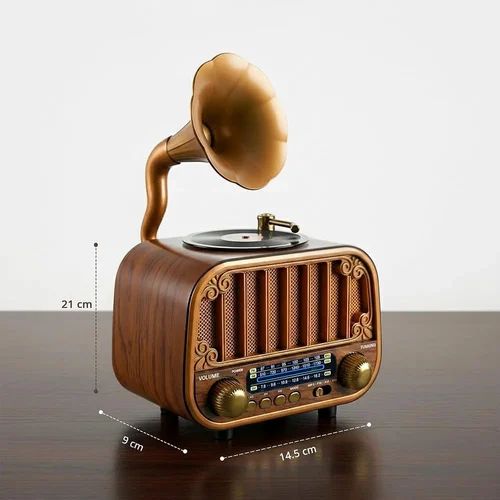 Radio Retro bluetooth sa gramofonskim dizajnom MD-1318BT...