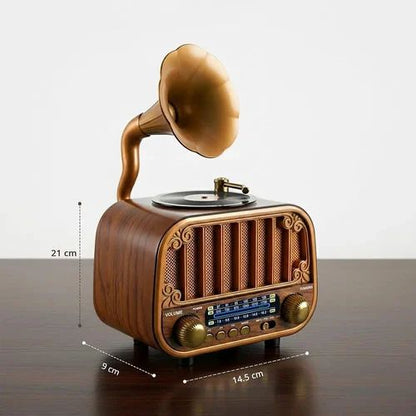 Radio Retro bluetooth sa gramofonskim dizajnom MD-1318BT...
