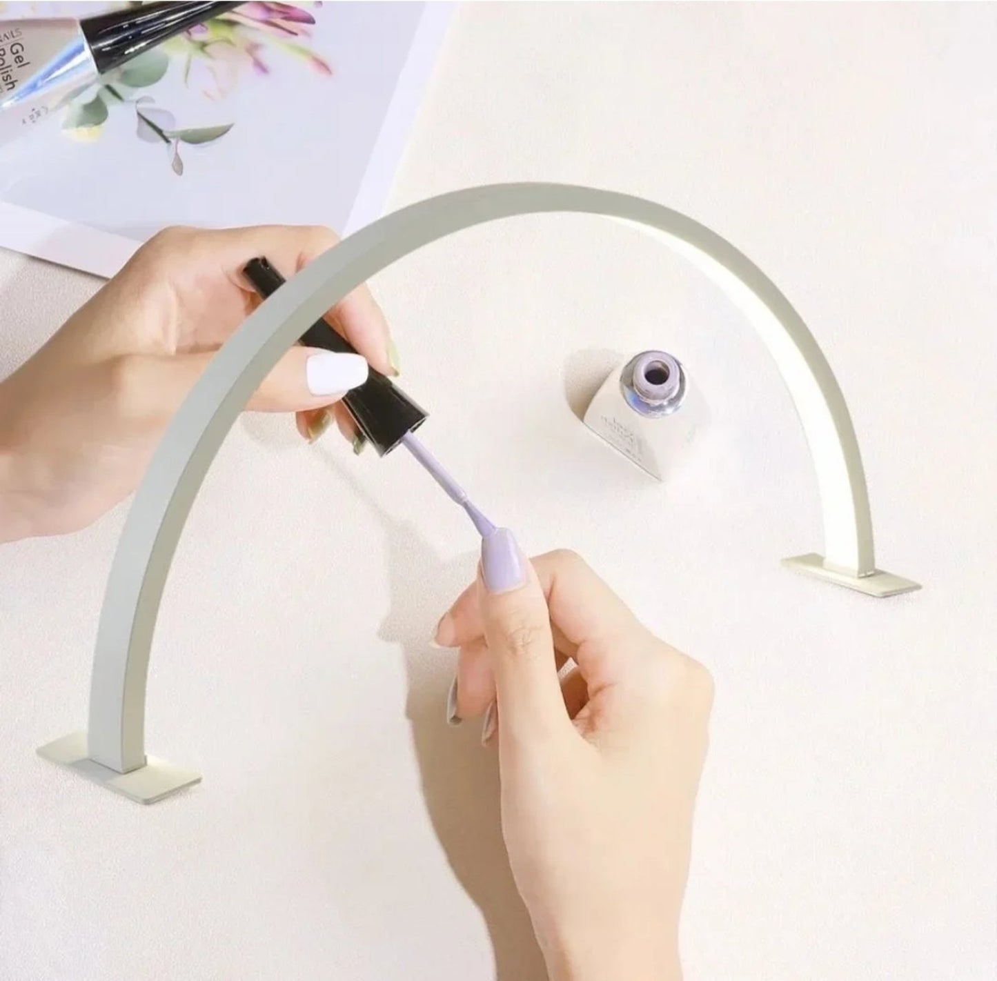 Stona LED Luk lampa - manja...