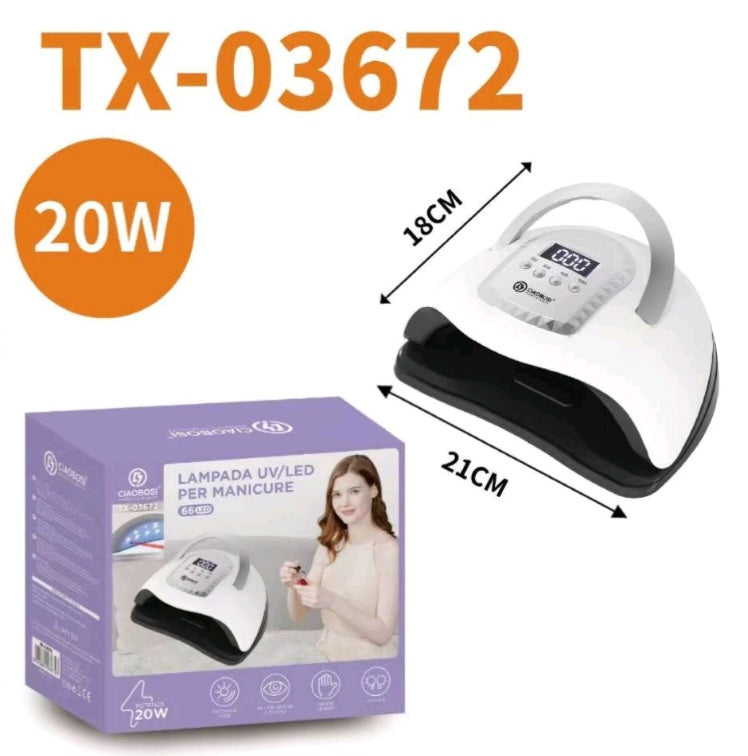 UV i LED Lampa za nokte CIAOBOSI TX -03672-20W...