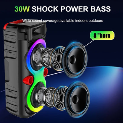 Zvucnik ZQS-8275 bluetooth - karaoka zvucnik...