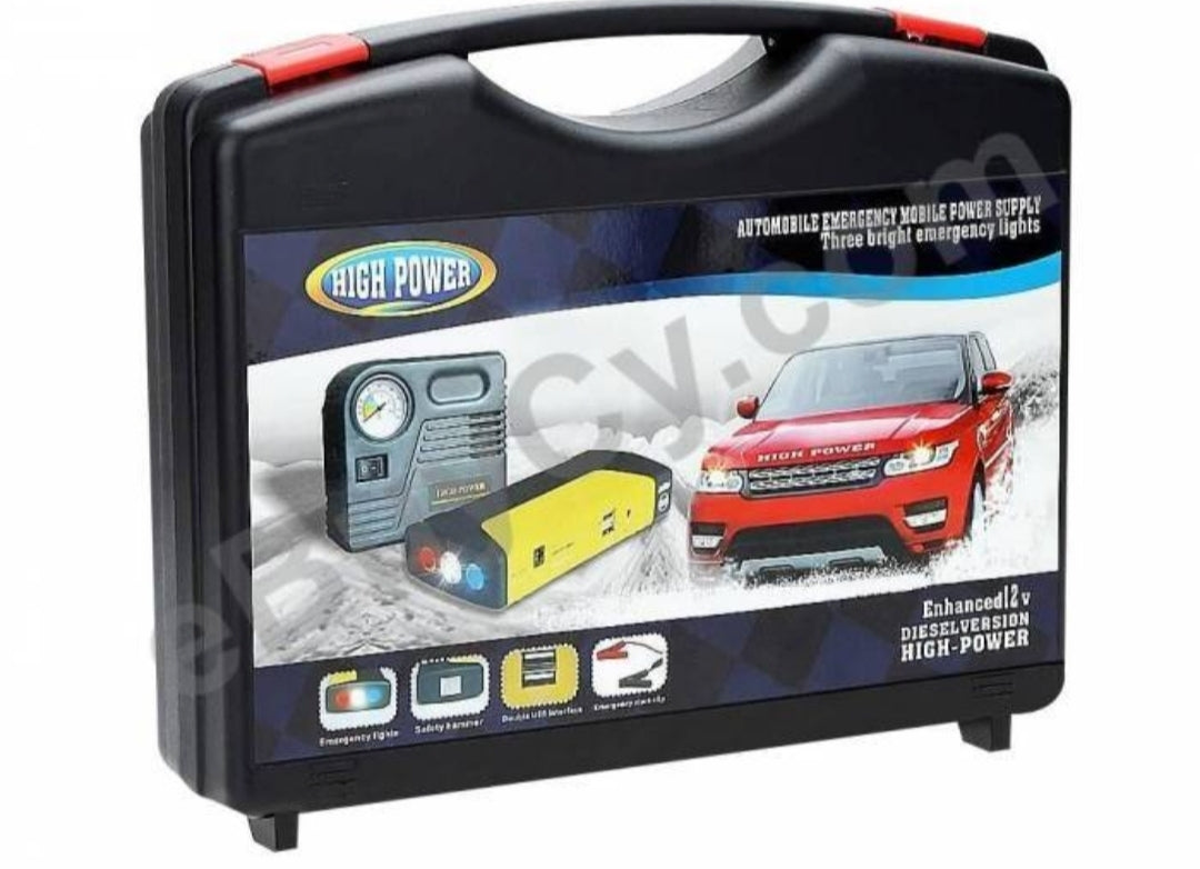 Prenosivi USB auto-starter baterija sa pumpom...