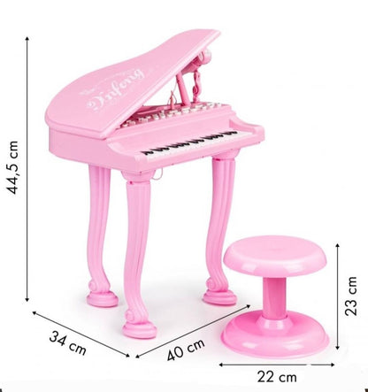 Piano klavir za devojcice sa stolicom...