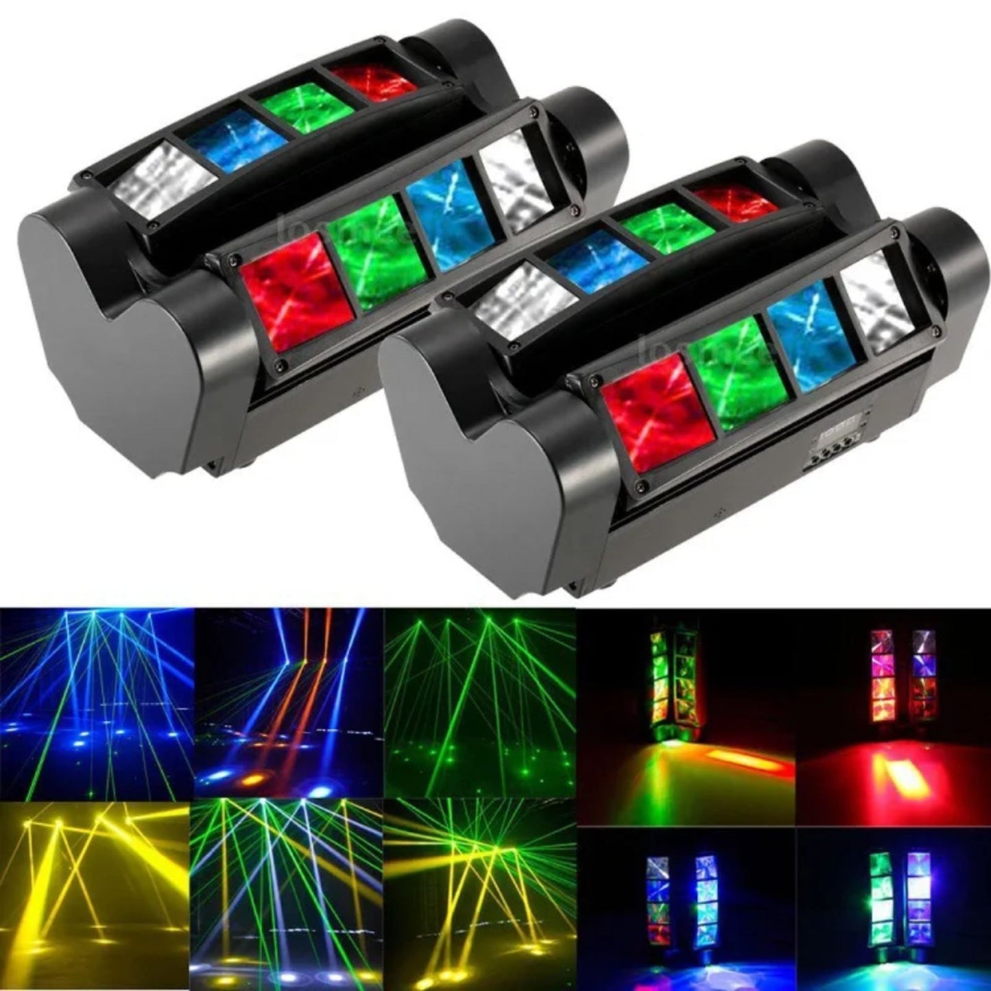 Mini LED Spider 8x3w RGB Rasveta za zurke...