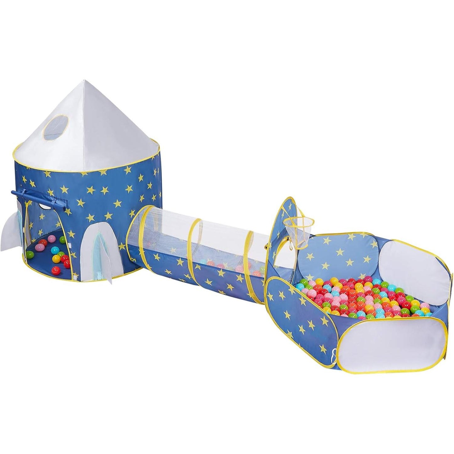 3u1 Sator, tunel i bazen za decu - Plava boja...