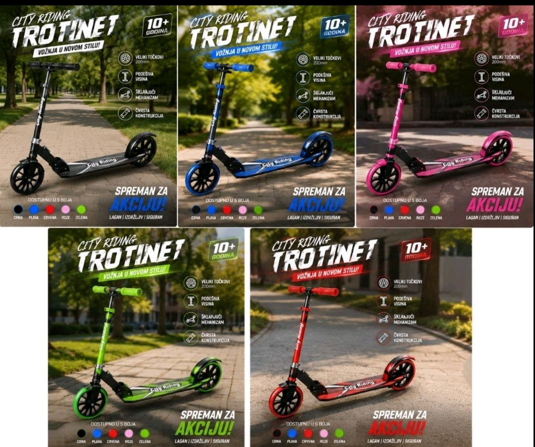 Trotinet za decu - Scooter City Riding...