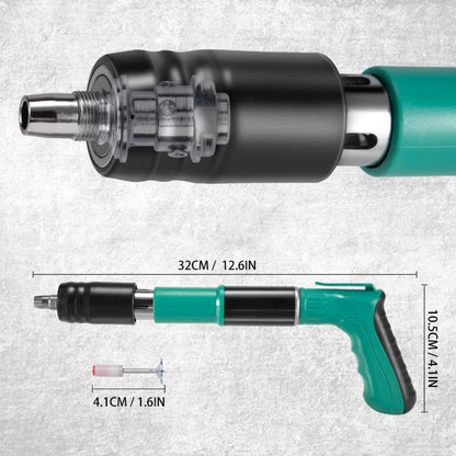 Set Pistolj i pribor sa municijom u koferu za zakivanje eksera...