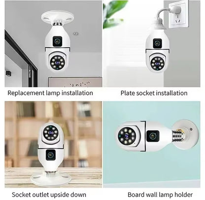 Sijalica kamera sa 2 kamere - spijunska sijalica...