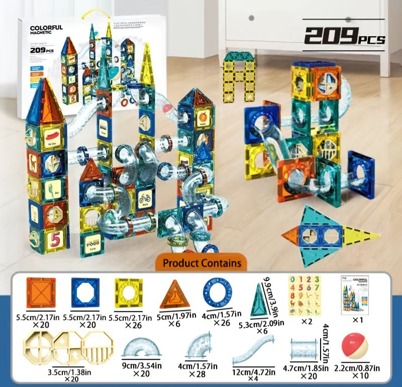 Kocke - Magnetni set od 209 delova...