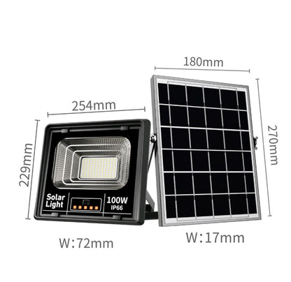 Solarni LED reflektor sa panelom 100w...