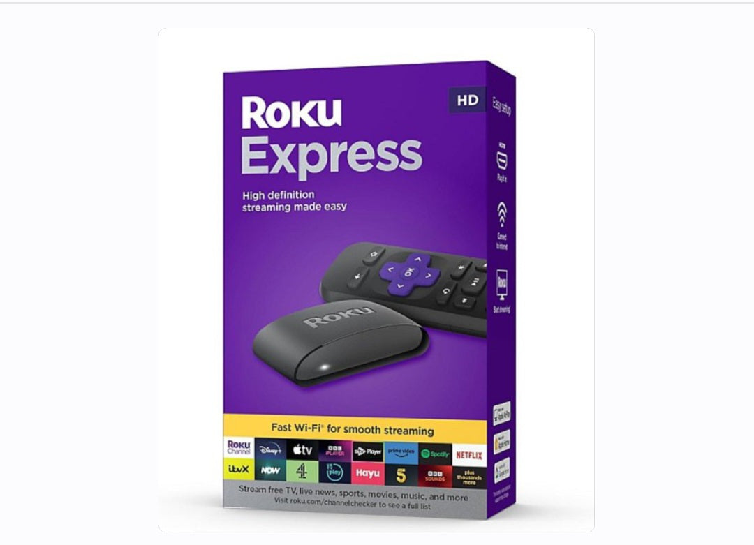 Roku expres  stik tv resiver za strimovanje HD..