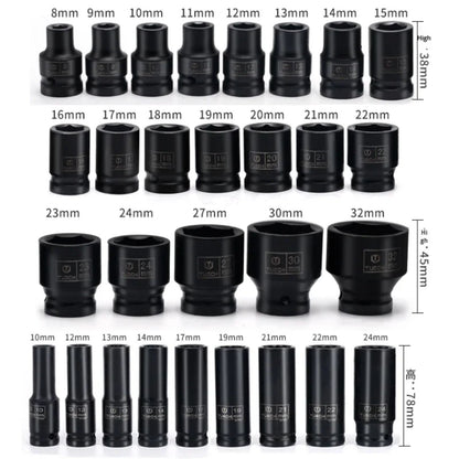 Nasadne gedore 1/2" - set u koferu od 32 dela...