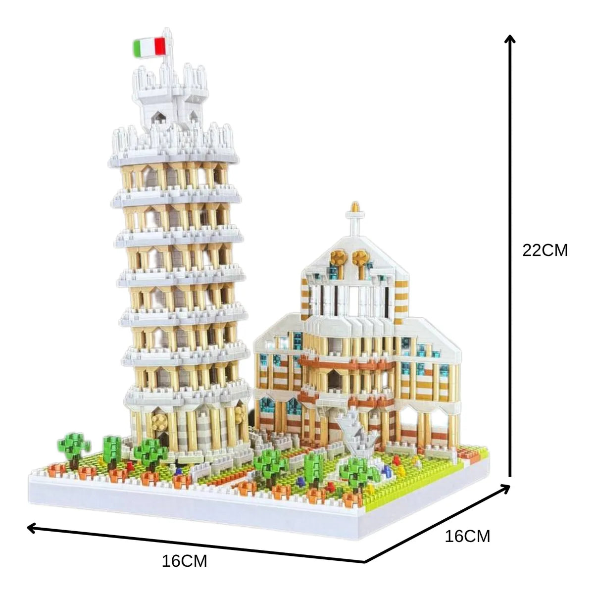 Edukativni set kockica - LEANING TOWER OF PISA...
