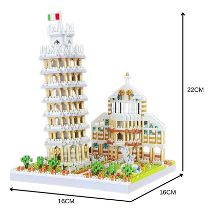 Edukativni set kockica - LEANING TOWER OF PISA...