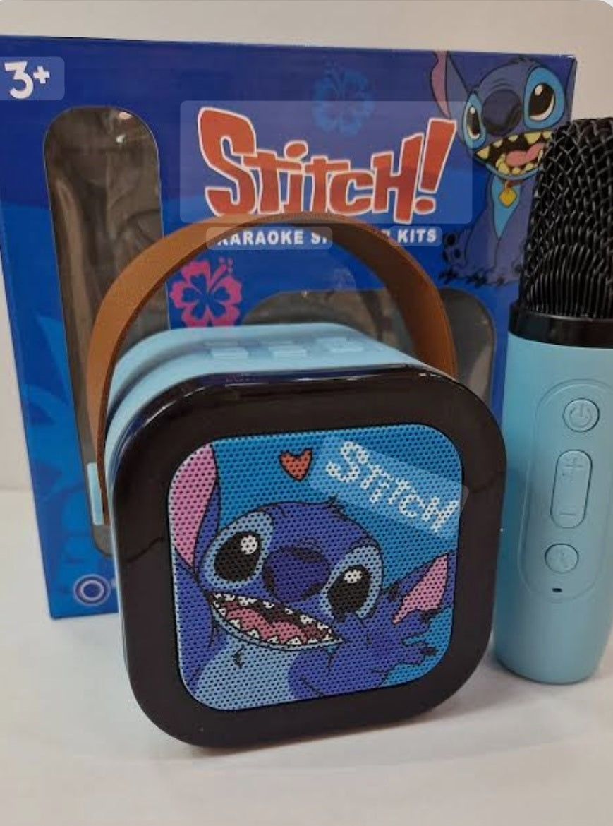Karaoka deciji zvucnik bluetooth sa 1 ili sa 2 mikrofona Stich...