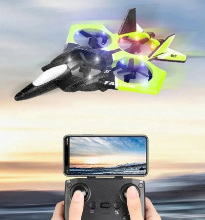 Avion dron na daljinsko upravljanje...