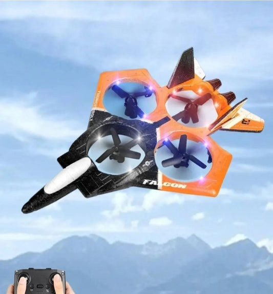 Avion dron na daljinsko upravljanje...
