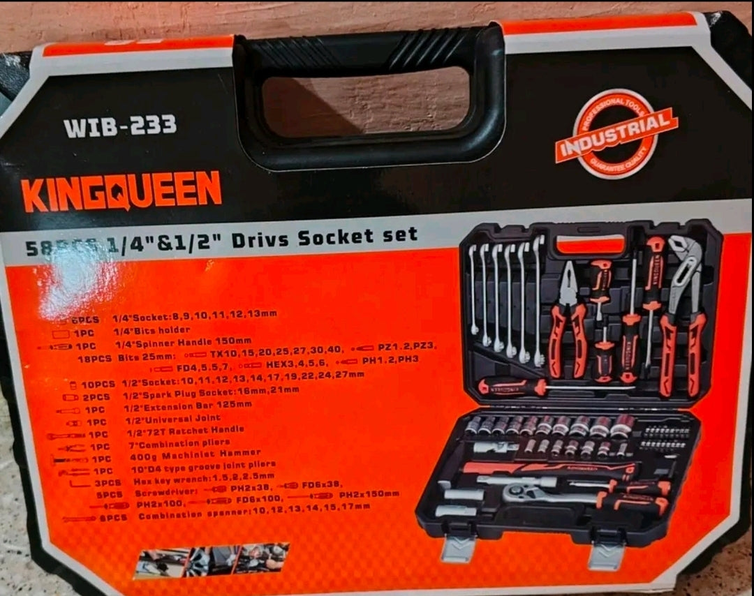 Set alat u koferu od 58 delova...