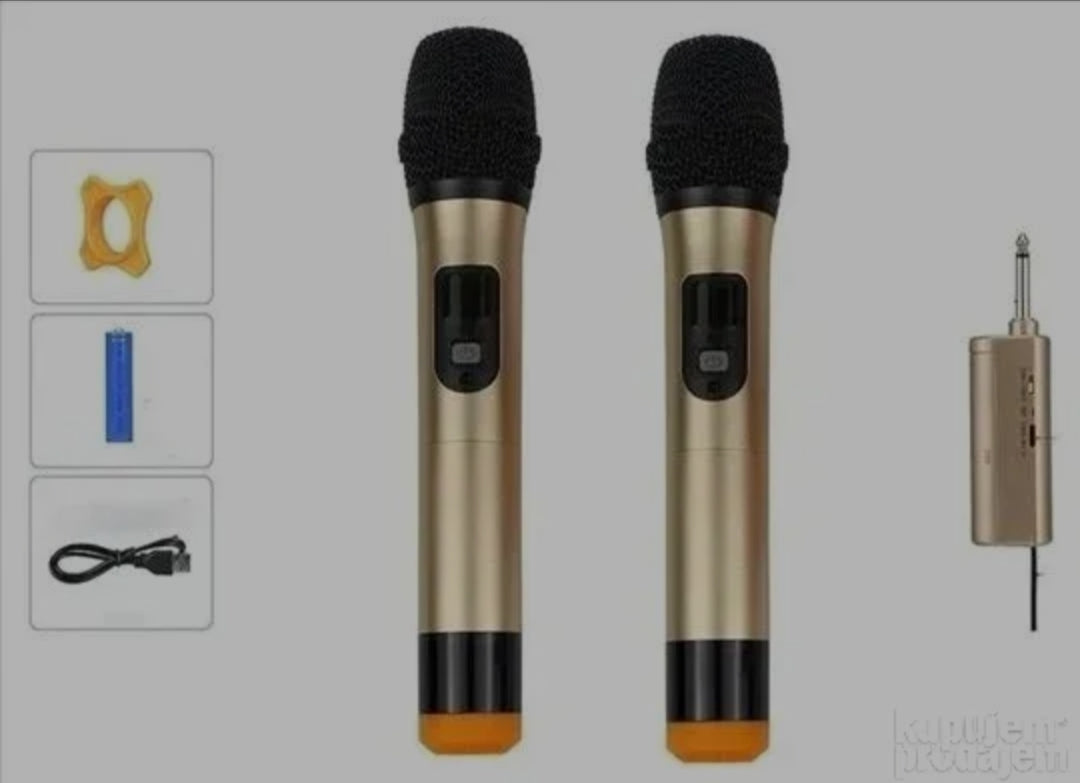 Bezicni set od 2 mikrofona WG-200II...