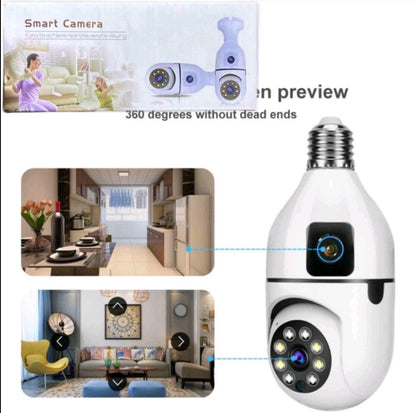 Sijalica kamera sa 2 kamere - spijunska sijalica...