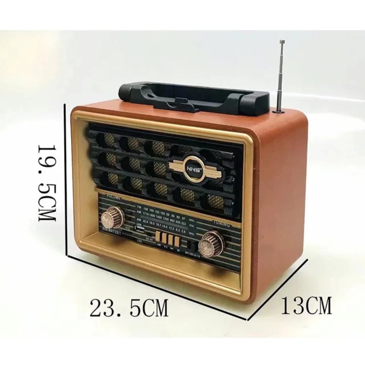 Bluetooth Retro radio NS-8072BT...