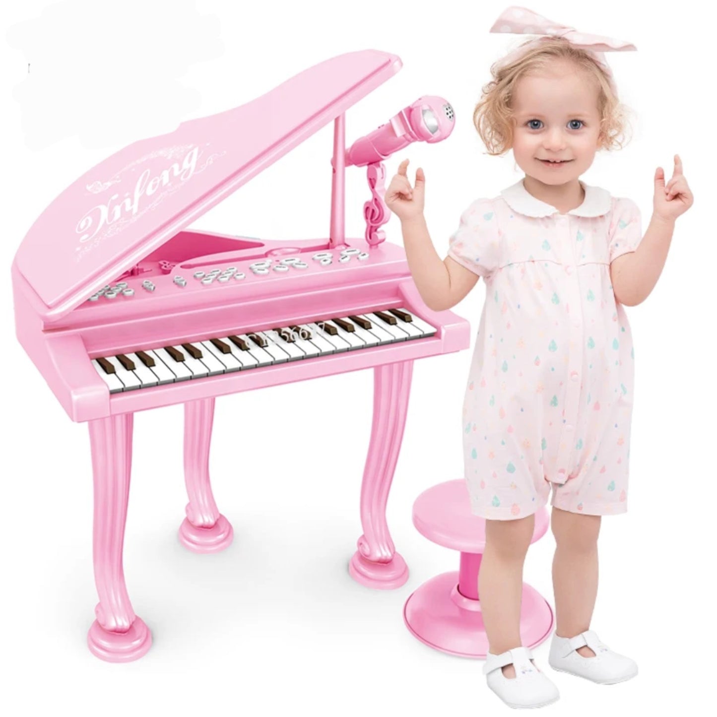 Piano klavir za devojcice sa stolicom...
