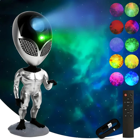 Galaxy projektor - Alien lampa za zvezdano nebo