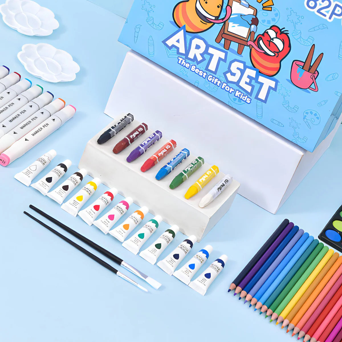 Set za crtanje 82 dela - Savršen izbor za kreativne mališane