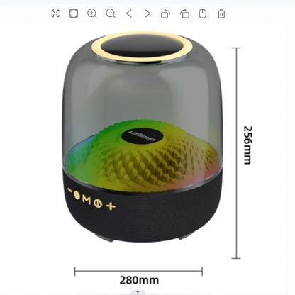 Bluetooth prenosivi zvučnik LP90 sa LED osvetljenjem